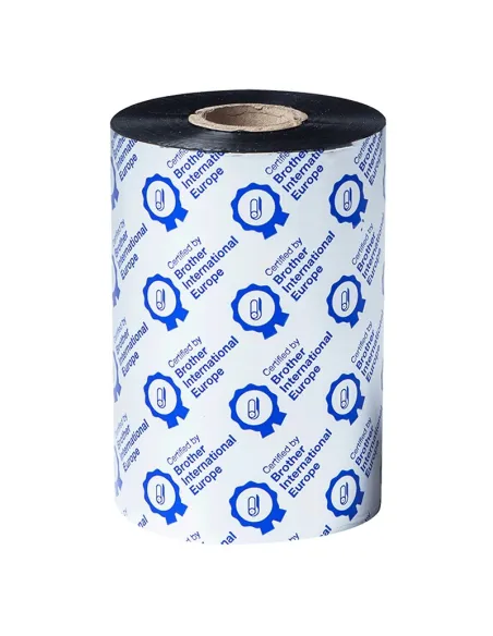Brother BRS1D450110 Ribbon 8 Rollos de Resina Estándar 450m