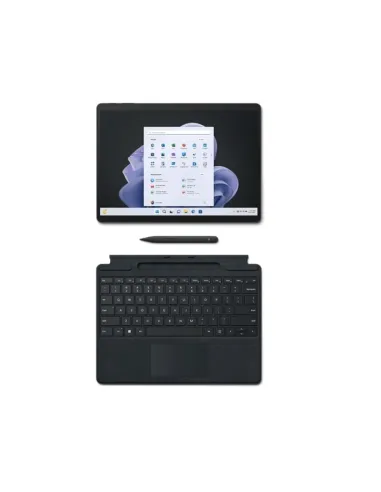 Microsoft Surface Pro 9 Intel Evo Core i5-1235U/8GB/256GB SSD/13" Táctil Grafito W11 Pro
