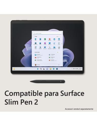 Microsoft Surface Pro 9 Intel Evo Core i7-1255U/16GB/256GB/13" Táctil Negro W11 Pro