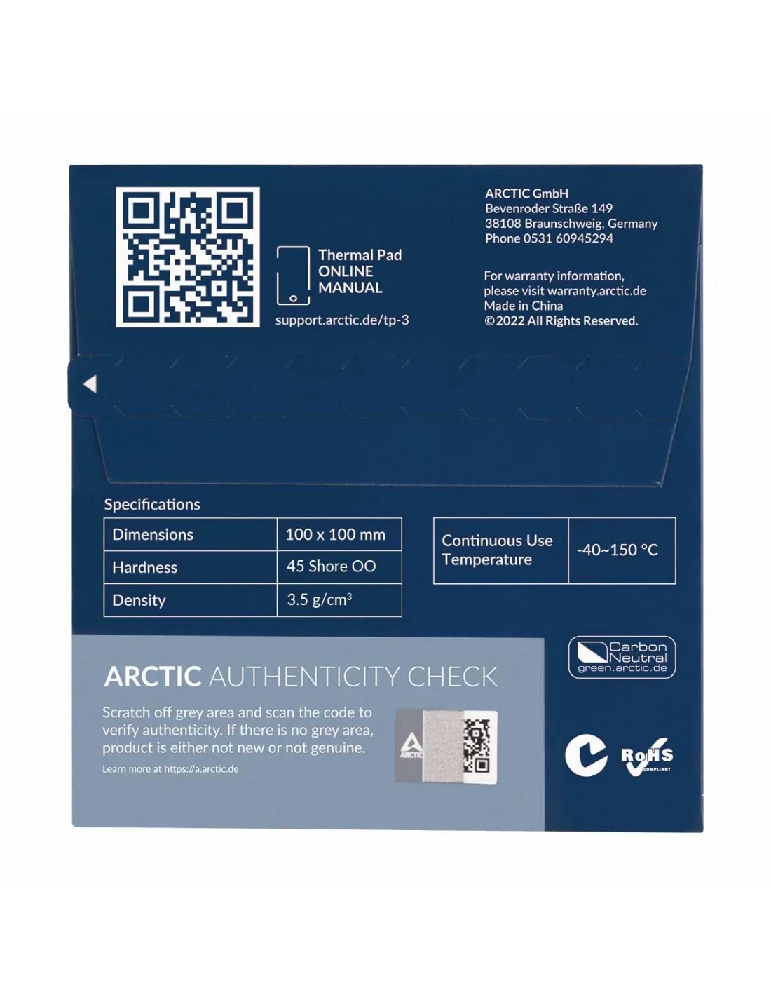 Arctic TP3 Thermal Pad