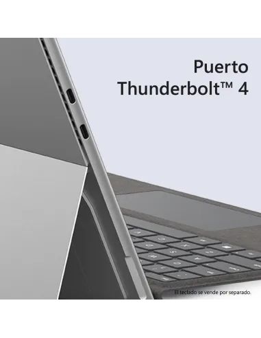 Microsoft Surface Pro 9 5G LTE Qualcomm Snapdragon SQ3/8GB/256GB/13" Táctil Platino W11 Pro