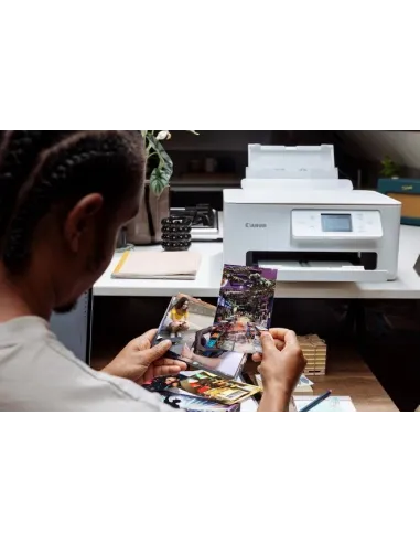 Canon PIXMA TS8751 Impresora de Tinta Multifunción Color WiFi Blanca