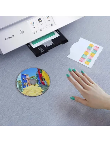 Canon PIXMA TS8751 Impresora de Tinta Multifunción Color WiFi Blanca