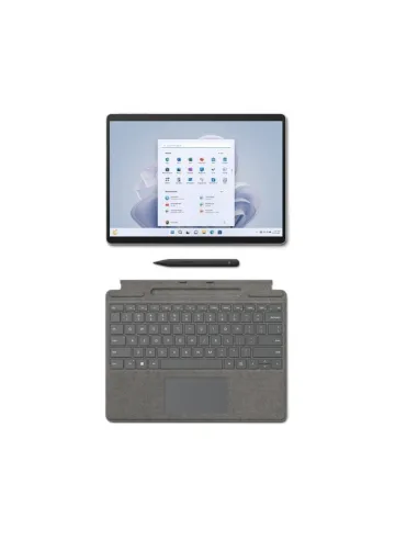 Microsoft Surface Pro 9 Intel Evo Core i5-1245U/8GB/512GB SSD/13" Táctil Platino W11 Pro