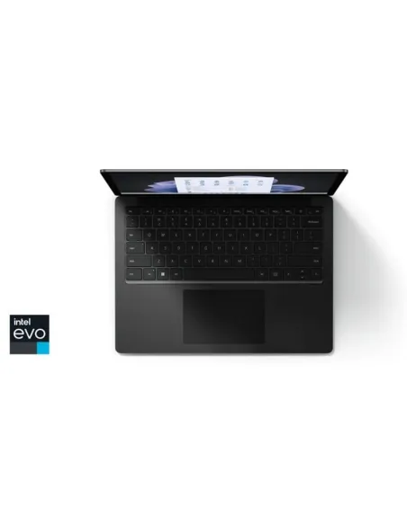 Microsoft Surface Laptop 5 Intel Evo Core i7-1265U/16GB/512GB SSD/13.5" Táctil Negro W11 Pro