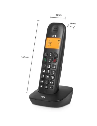 SPC 7300NS Telefono Inalámbrico AIR Negro