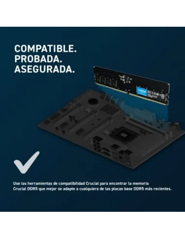 Crucial U-DIMM DDR5 4800MHz 16GB CL40