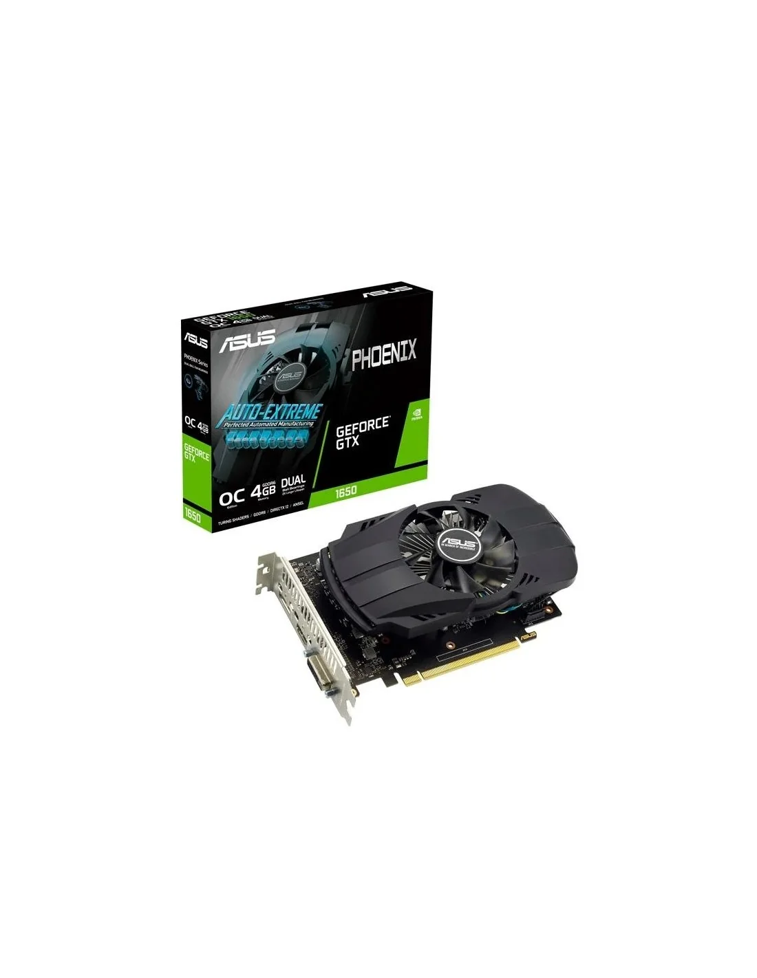 Asus GeForce GTX 1650 Phoenix EVO OC Edition 4GB GDDR6