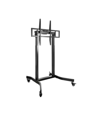 TooQ FSM02-B LUX Soporte de Suelo con Ruedas y Regulación Eléctrica de Altura 55 - 100" Máx. 120Kg Negro