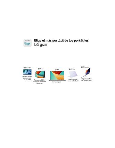 LG Gram 17Z90R Intel Core i7-1360P/32GB/1TB SSD/17" W11 Home Negro