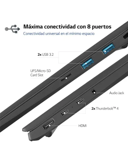 LG Gram 15Z90R-G.AD78B Intel Evo Core i7-1360P/32GB/1TB SSD/15.5" W11Home