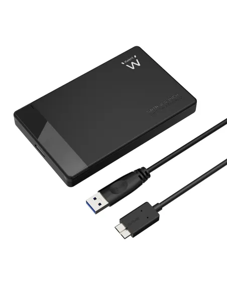 Ewent EW7049 Carcasa HDD o SSD SATA de 2.5 Pulgadas sin Tornillos USB 3.2 Gen 1