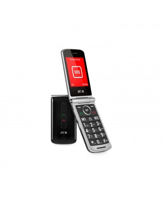Teléfono Móvil para Mayores SPC Opal 2.8 Rojo con Teclas Grandes