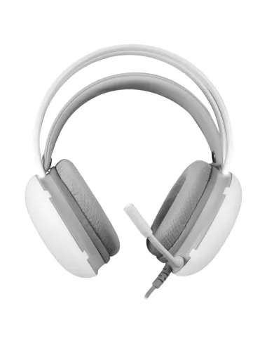 Mars Gaming MH-GLOW Auriculares Gaming 360 Full Chroma RGB Blanco