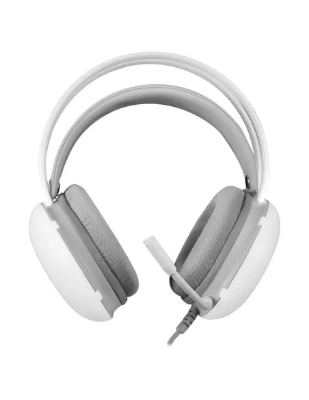 Mars Gaming MH-GLOW Auriculares Gaming 360 Full Chroma RGB Blanco