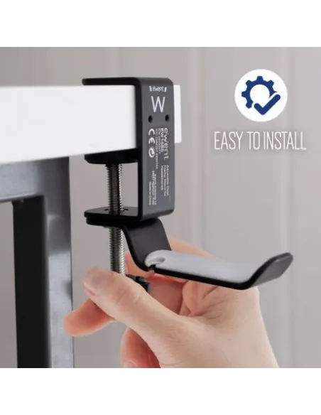 Ewent EW1586 Soporte de Auriculares Ajustable para Escritorio