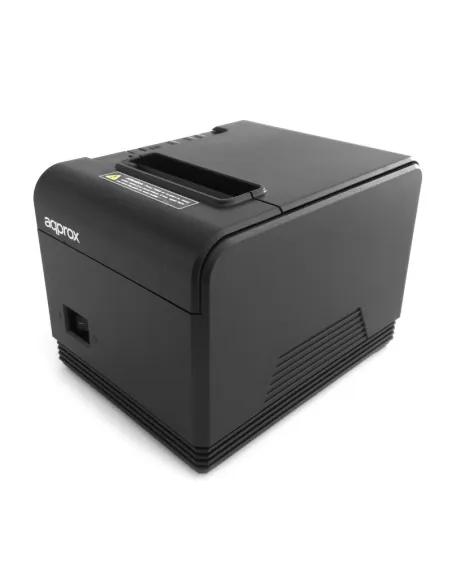 Approx AAPOS80AM Impresora de Tickets Térmica USB + Puerto Serie Negra