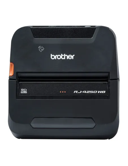 Brother R-J4250 Impresora de Etiquetas Portatil Térmica USB + WiFi + Bluetooth Negro