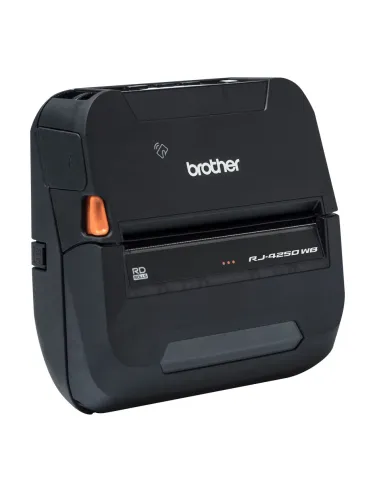 Brother R-J4250 Impresora de Etiquetas Portatil Térmica USB + WiFi + Bluetooth Negro
