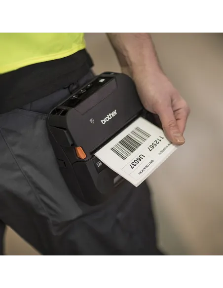 Brother R-J4250 Impresora de Etiquetas Portatil Térmica USB + WiFi + Bluetooth Negro
