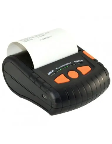 Mustek MK380 Impresora Térmica de Tickets Portátil USB + Bluetooth Negra