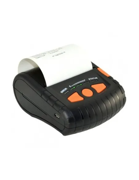 Mustek MK380 Impresora Térmica de Tickets Portátil USB + Bluetooth Negra