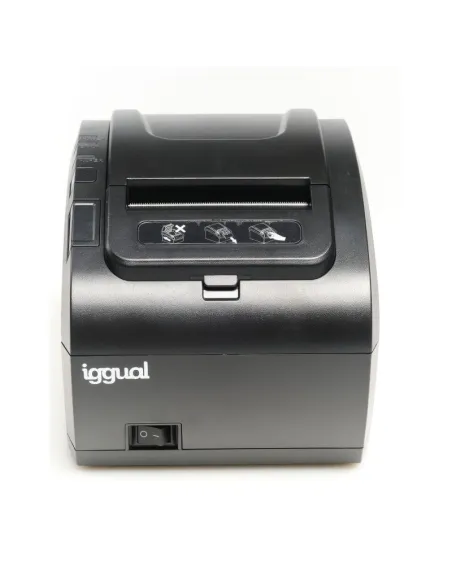 Iggual TP8002 Impresora de Tickets Térmica USB + Ethernet + 5 Rollos