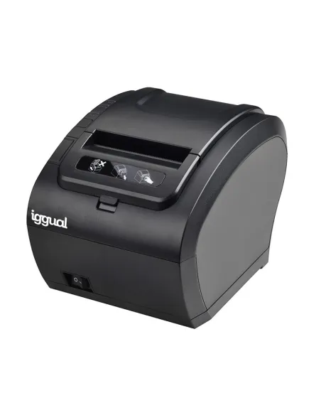 Iggual TP8002 Impresora de Tickets Térmica USB + Ethernet + 5 Rollos