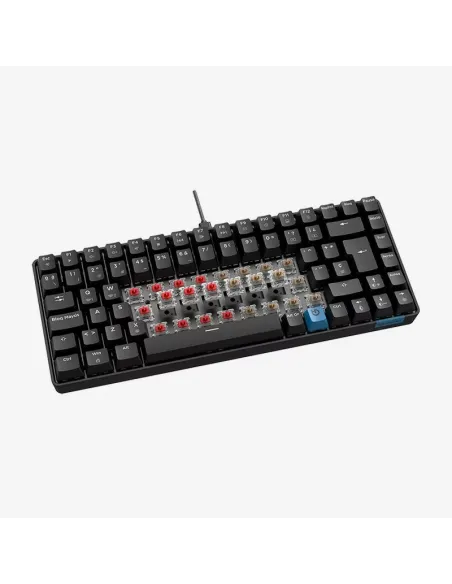 Hiditec GKE010005 GM1K Teclado Inalámbrico Mecánico Switch PRO Rojo Negro