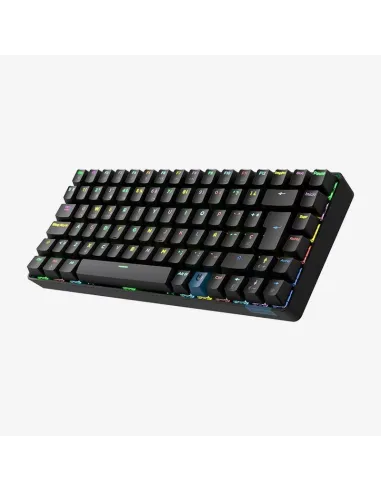 Hiditec GKE010006 GM1K Teclado Inalámbrico Mecánico Switch PRO Marrón Negro