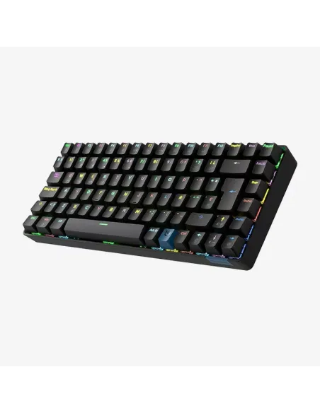 Hiditec GKE010006 GM1K Teclado Inalámbrico Mecánico Switch PRO Marrón Negro