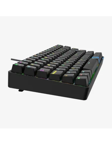 Hiditec GKE010006 GM1K Teclado Inalámbrico Mecánico Switch PRO Marrón Negro