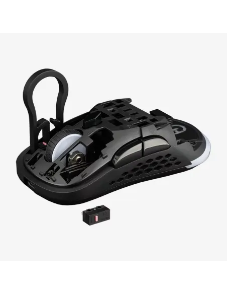 Hiditec PAC010039 GM1K Teclado Inalámbrico Mecánico Switch PRO Rojo + GX30 PRO Wireless Ratón Inalámbrico Gaming aRGB