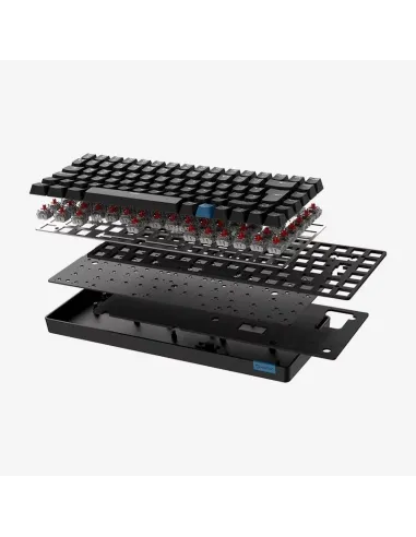 Hiditec PAC010039 GM1K Teclado Inalámbrico Mecánico Switch PRO Rojo + GX30 PRO Wireless Ratón Inalámbrico Gaming aRGB