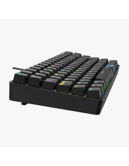 Hiditec PAC010039 GM1K Teclado Inalámbrico Mecánico Switch PRO Rojo + GX30 PRO Wireless Ratón Inalámbrico Gaming aRGB