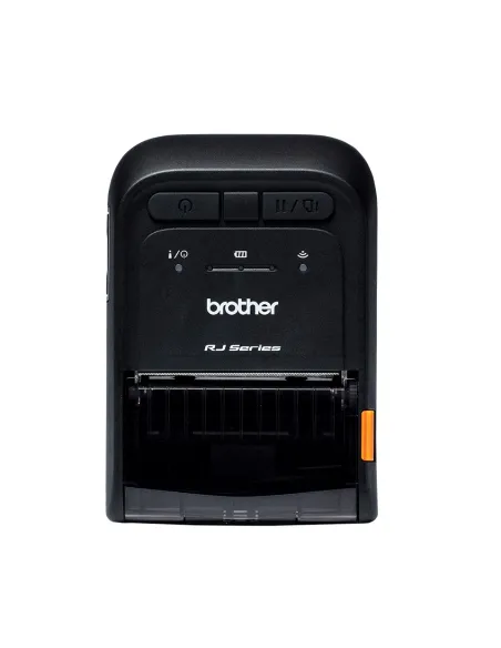 Brother R-J2055WB Impresora de Etiquetas y Tickets Portatil Térmica USB + Bluetooth Negra