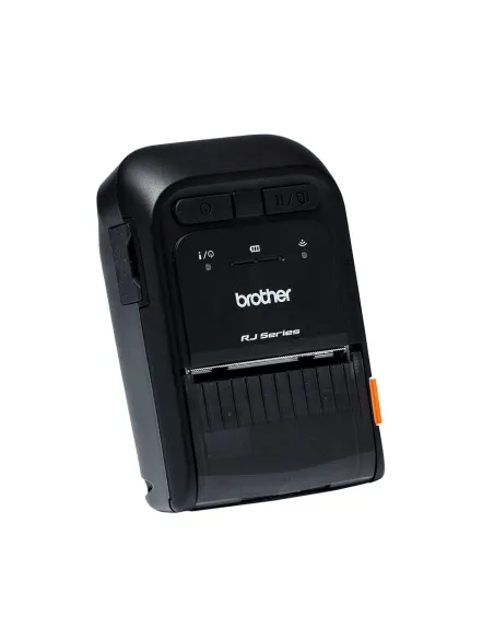 Brother R-J2055WB Impresora de Etiquetas y Tickets Portatil Térmica USB + Bluetooth Negra