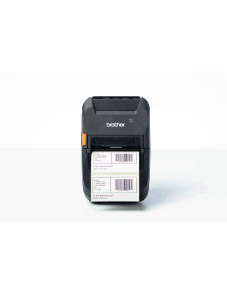 Brother RJ-3230BLZ1 Impresora de Etiquetas Portátil Térmica Directa USB + WiFi + Bluetooth Negra