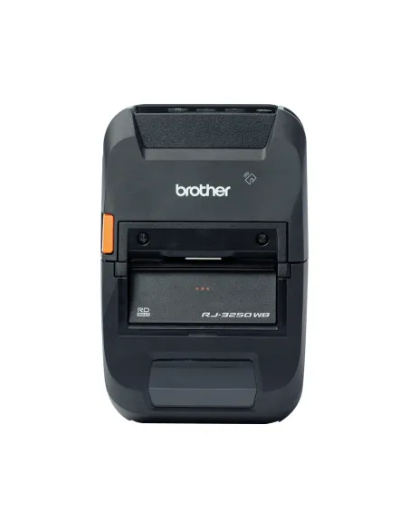Brother RJ-3250WBLZ1 Impresora de Etiquetas Portátil Térmica Directa USB + Ethernet + WiFi + Bluetooth Negra