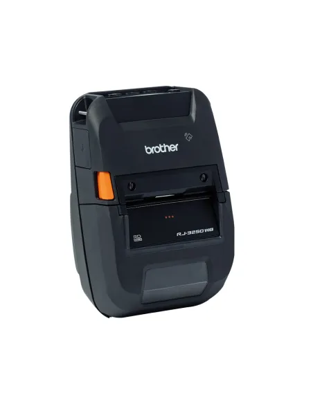 Brother RJ-3250WBLZ1 Impresora de Etiquetas Portátil Térmica Directa USB + Ethernet + WiFi + Bluetooth Negra