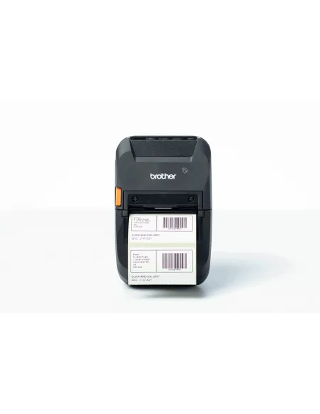 Brother RJ-3250WBLZ1 Impresora de Etiquetas Portátil Térmica Directa USB + Ethernet + WiFi + Bluetooth Negra