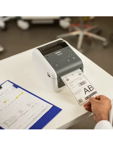 Brother TD-4410DXX1 Impresora de Etiquetas y Tickets Termica Directa USB + Puerto Serial