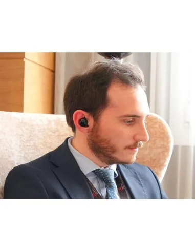 Mymanu Click S Auriculares con Traduccion en Vivo y Base de Carga