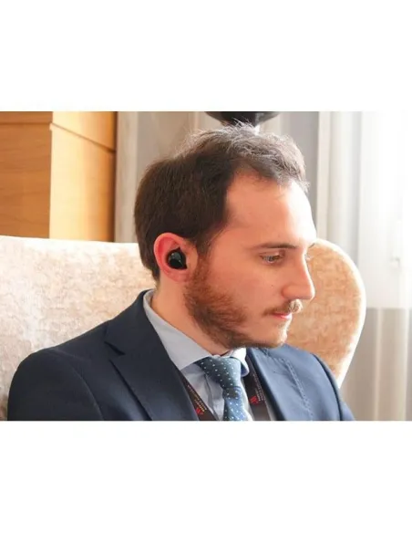 Mymanu Click S Auriculares con Traduccion en Vivo y Base de Carga