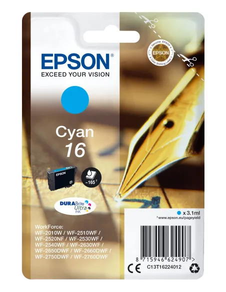 Epson T1622 Cartucho de Tinta Cian