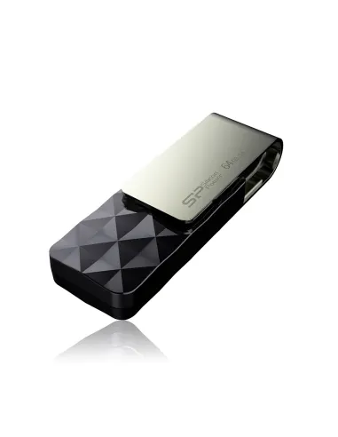 Silicon Power Blaze B30 Pendrive USB 3.2 64 GB Negro