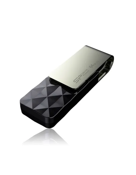 Silicon Power Blaze B30 Pendrive USB 3.2 64 GB Negro