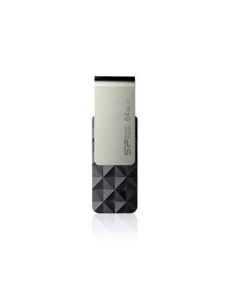 Silicon Power Blaze B30 Pendrive USB 3.2 64 GB Negro
