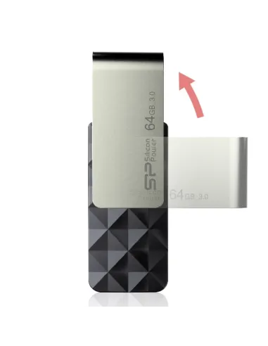 Silicon Power Blaze B30 Pendrive USB 3.2 128GB Negro