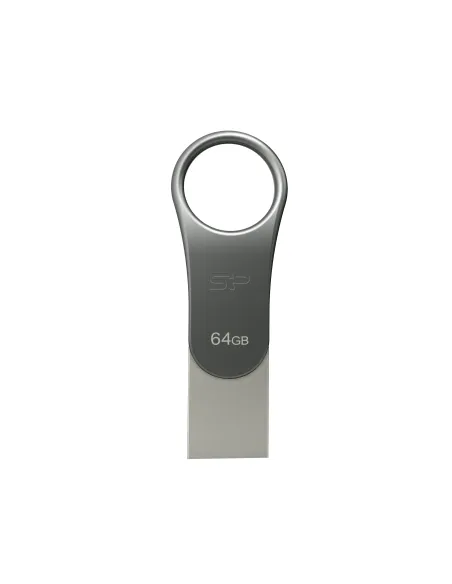 Silicon Power Mobile C80 Pendrive USB 3.2 128 GB Titanio